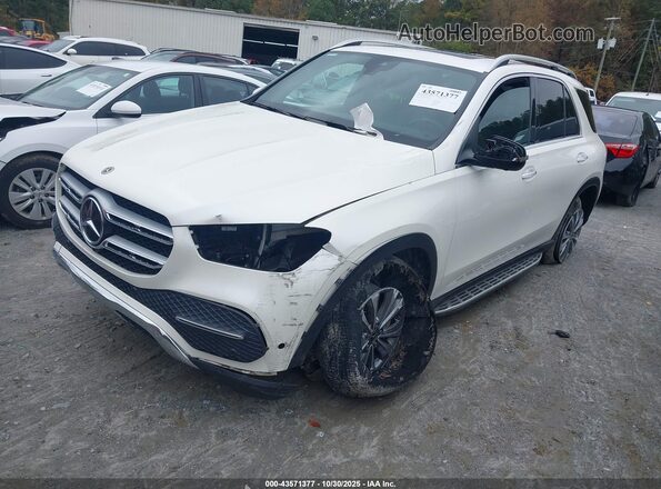 4JGFB4KB8LA048494 2020 MERCEDES-BENZ GLE 350 White Առջևի ձախ երեք քառորդ տեսարան