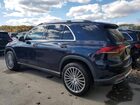 2020 Mercedes-benz Gle 450 4matic Синий vin: 4JGFB5KB2LA024732