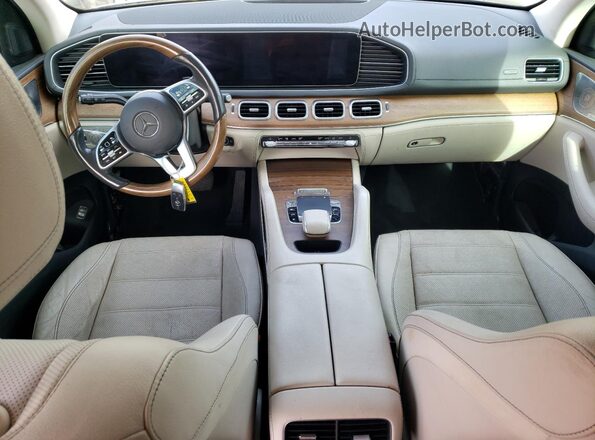 4JGFB5KB2LA024732 2020 MERCEDES-BENZ GLE-CLASS Синий Вид щитка приборов