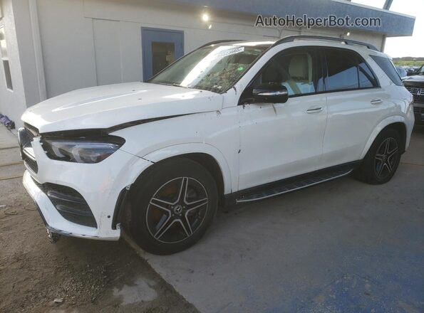 4JGFB5KB4PA949664 2023 MERCEDES-BENZ GLE Белый Передняя левая четверть