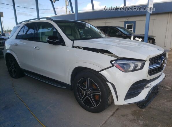 4JGFB5KB4PA949664 2023 MERCEDES-BENZ GLE Белый Передняя правая четверть