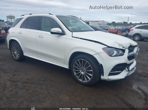 4JGFB5KBXMA307672 2021 MERCEDES-BENZ GLE 450 White Delantero derecho