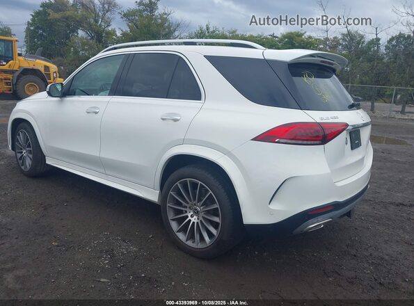 4JGFB5KBXMA307672 2021 MERCEDES-BENZ GLE 450 White Trasero izquierdo