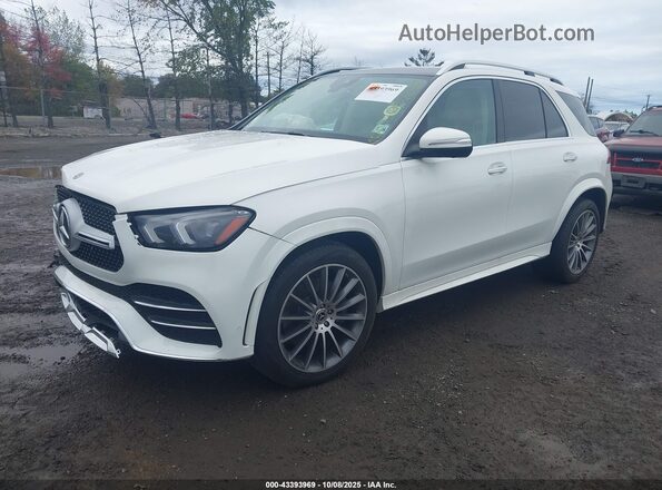 4JGFB5KBXMA307672 2021 MERCEDES-BENZ GLE 450 White Vista tres cuartos delantera izquierda