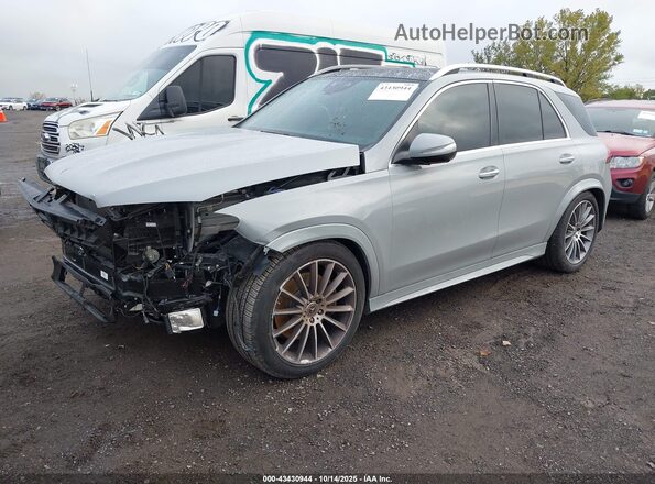 4JGFB5KBXRB178785 2024 MERCEDES-BENZ GLE 450 Серый Передняя левая четверть