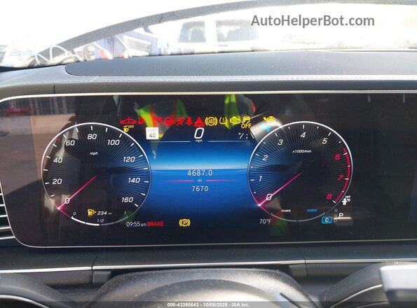 4JGFB5KBXRB220338 2024 MERCEDES-BENZ GLE 450 White Vista de los asientos traseros