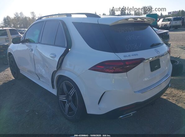 4JGFB5KBXRB220338 2024 MERCEDES-BENZ GLE 450 White Trasero izquierdo