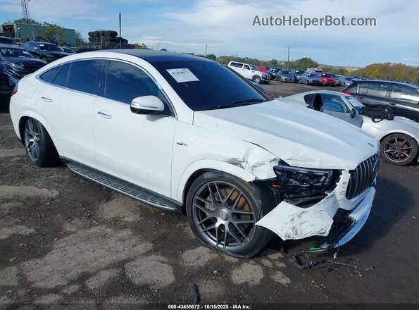 4JGFD6BB3RB200786 2024 MERCEDES-BENZ AMG GLE 53 COUPE Белый Передняя правая четверть