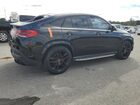 2021 Mercedes-benz Gle Coupe Amg 53 4matic Черный vin: 4JGFD6BB6MA399802