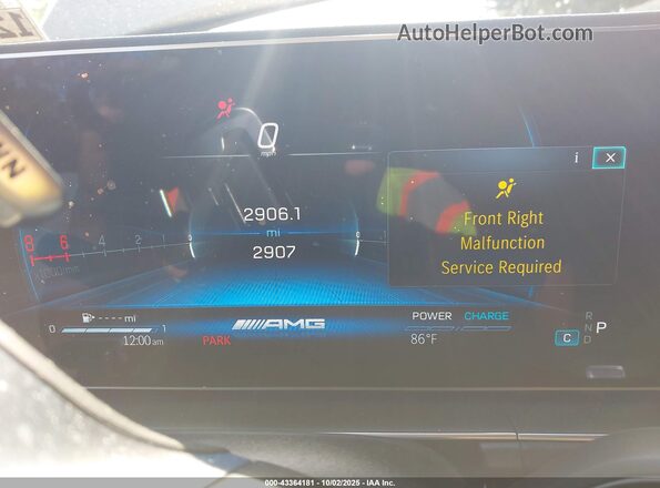4JGFD6BB8SB355811 2025 MERCEDES-BENZ AMG GLE 53 COUPE Black Vista de los asientos traseros