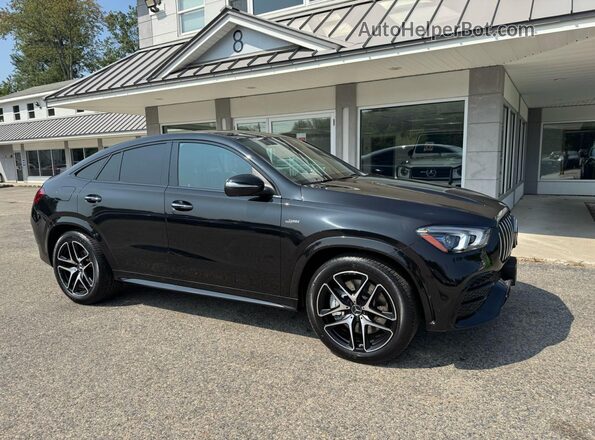 4JGFD6BBXMA230656 2021 MERCEDES-BENZ GLE-CLASS Черный Передняя левая четверть