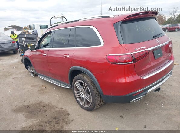 4JGFF5KE8LA183365 2020 MERCEDES-BENZ GLS 450 Красный Задняя левая четверть