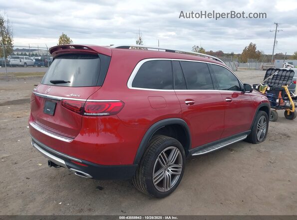 4JGFF5KE8LA183365 2020 MERCEDES-BENZ GLS 450 Красный Задняя правая четверть