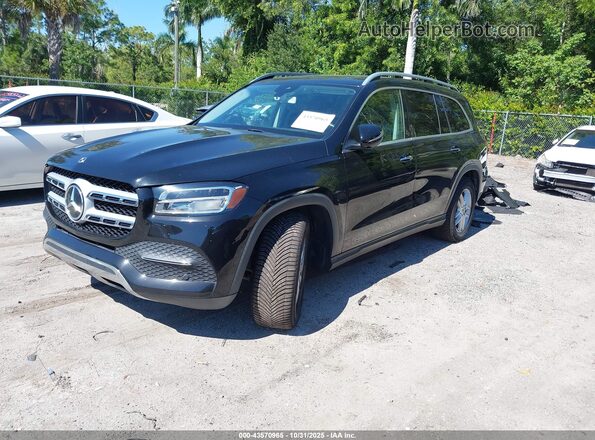 4JGFF5KEXLA063728 2020 MERCEDES-BENZ GLS 450 Черный Передняя левая четверть