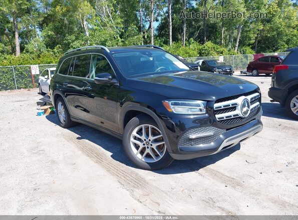 4JGFF5KEXLA063728 2020 MERCEDES-BENZ GLS 450 Черный Передняя правая четверть