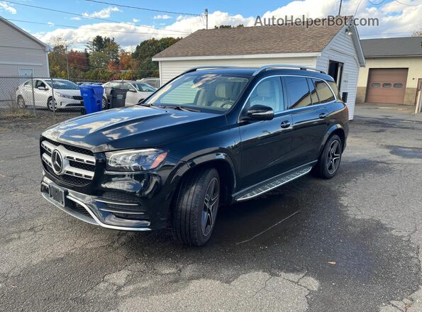 4JGFF8GE6MA385648 2021 MERCEDES-BENZ GLS Black Przód lewy