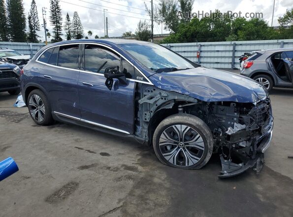 4JGGM2BB7SA060136 2025 MERCEDES-BENZ EQE Синий Передняя правая четверть