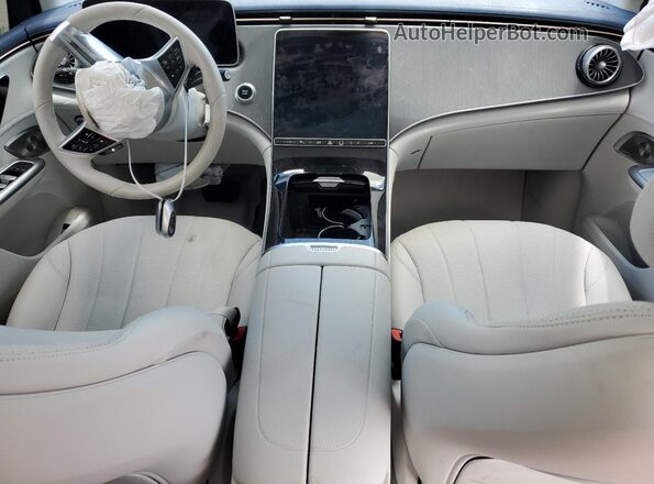 4JGGM2BB7SA060136 2025 MERCEDES-BENZ EQE Синий Вид панели приборов