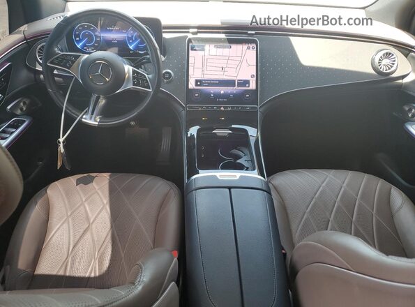4JGGM2BB9PA020096 2023 MERCEDES-BENZ EQE Зеленый Вид панели приборов
