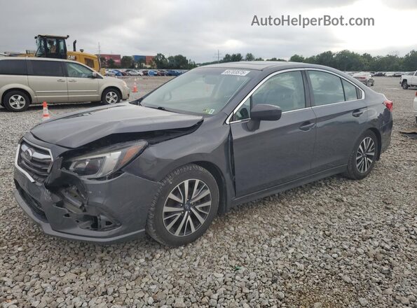 4S3BNAD66J3037052 2018 SUBARU LEGACY Charcoal Front left