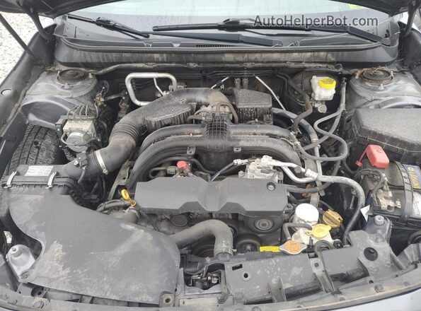4S3BNAD66J3037052 2018 SUBARU LEGACY Charcoal Rear interior view