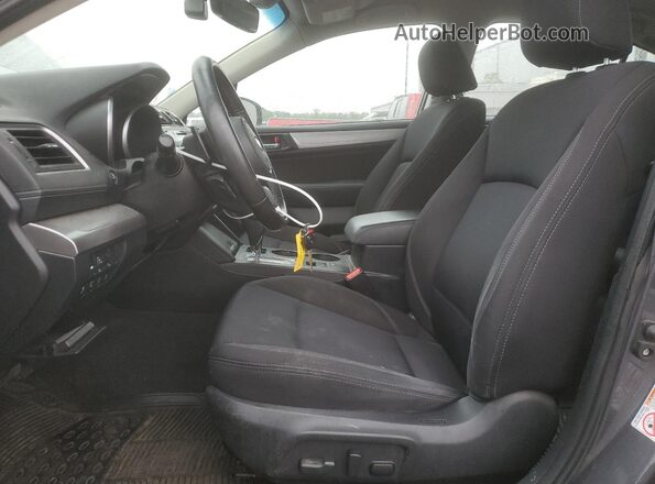4S3BNAF61J3035366 2018 SUBARU LEGACY Серый Вид салона спереди