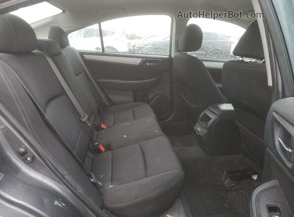 4S3BNAF61J3035366 2018 SUBARU LEGACY Серый Вид задних сидений
