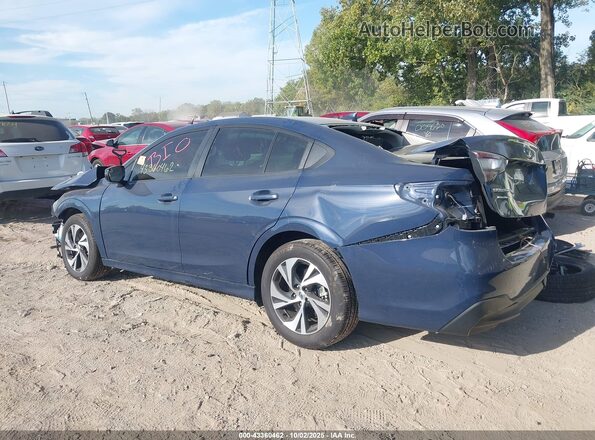 4S3BWAF62S3006179 2025 SUBARU LEGACY Синий Задняя левая четверть