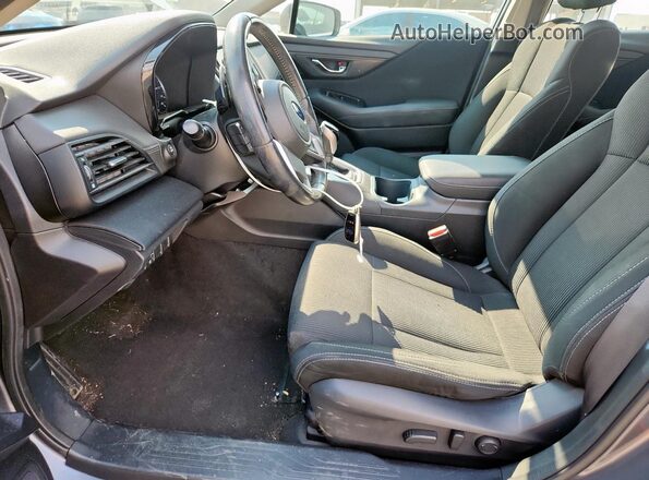 4S3BWAF69M3013844 2021 SUBARU LEGACY Gray Widok wnętrza z przodu