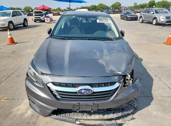 4S3BWAF69M3013844 2021 SUBARU LEGACY Gray Widok z przodu