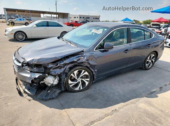 4S3BWAF69M3013844 2021 SUBARU LEGACY Gray Przód lewy