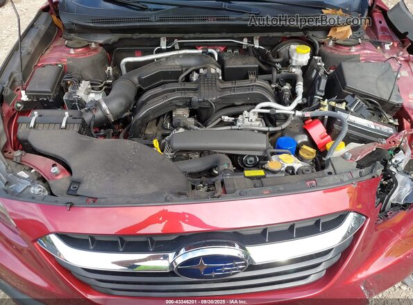 4S3BWAF69N3019063 2022 SUBARU LEGACY Red Widok z tyłu