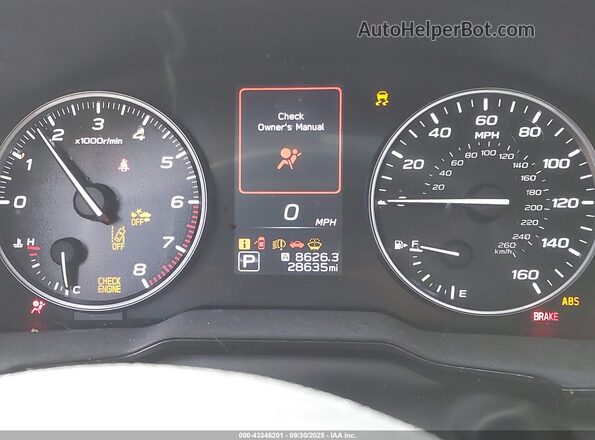 4S3BWAF69N3019063 2022 SUBARU LEGACY Red Widok tylnych siedzeń