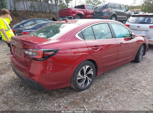 4S3BWAF69N3019063 2022 SUBARU LEGACY Red Tył prawy