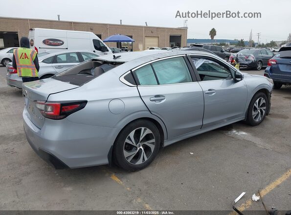 4S3BWAF6XM3012573 2021 SUBARU LEGACY Silver Rear right