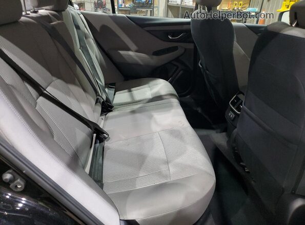 4S3BWAF6XN3020366 2022 SUBARU LEGACY Black Widok tylnych siedzeń