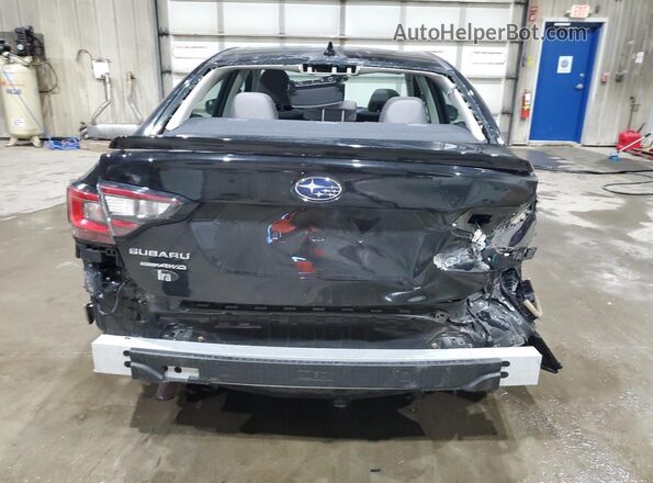 4S3BWAF6XN3020366 2022 SUBARU LEGACY Black Widok z tyłu
