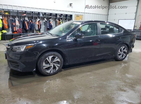 4S3BWAF6XN3020366 2022 SUBARU LEGACY Black Przód lewy