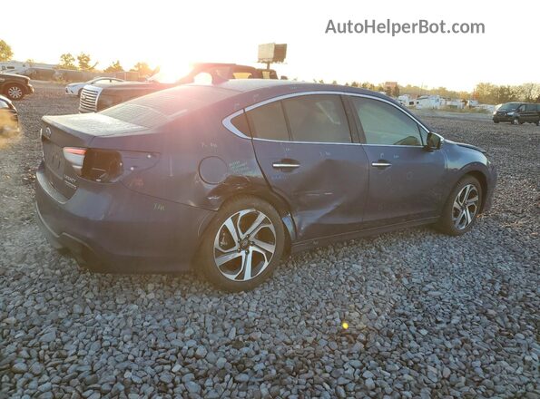 4S3BWGP63M3018958 2021 SUBARU LEGACY Синий Задняя правая четверть