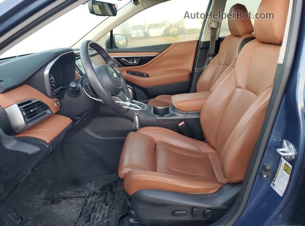 4S3BWGP63M3018958 2021 SUBARU LEGACY Синий Вид салона спереди