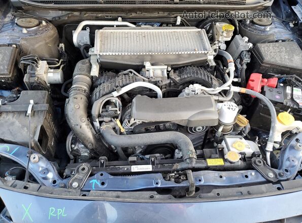 4S3BWGP63M3018958 2021 SUBARU LEGACY Синий Вид задней части салона