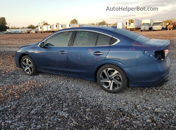 4S3BWGP63M3018958 2021 SUBARU LEGACY Синий Задняя левая четверть