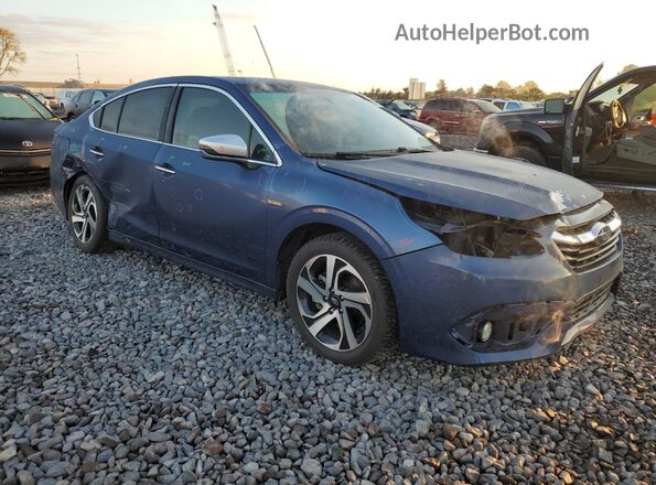 4S3BWGP63M3018958 2021 SUBARU LEGACY Синий Передняя правая четверть