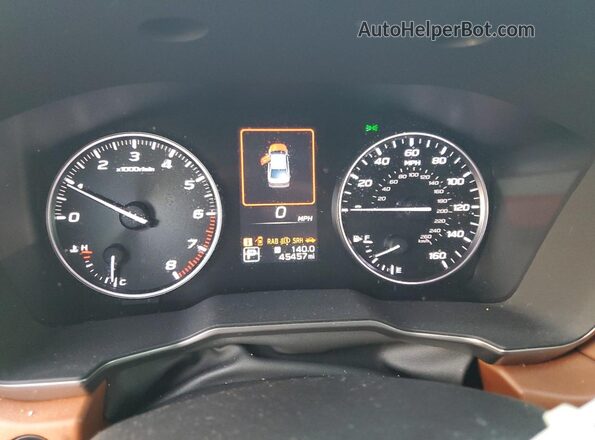 4S3BWGP63M3018958 2021 SUBARU LEGACY Синий Вид щитка приборов