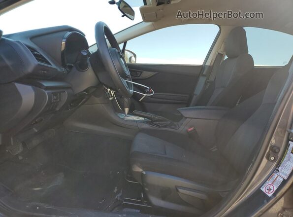 4S3GKAA69K3611700 2019 SUBARU IMPREZA Серый Вид салона спереди