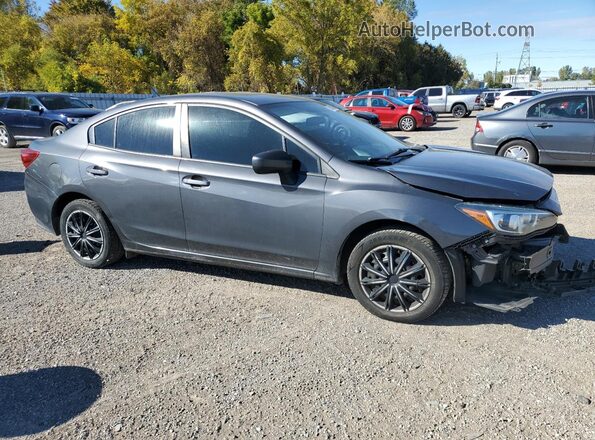 4S3GKAA69K3611700 2019 SUBARU IMPREZA Серый Передняя правая четверть