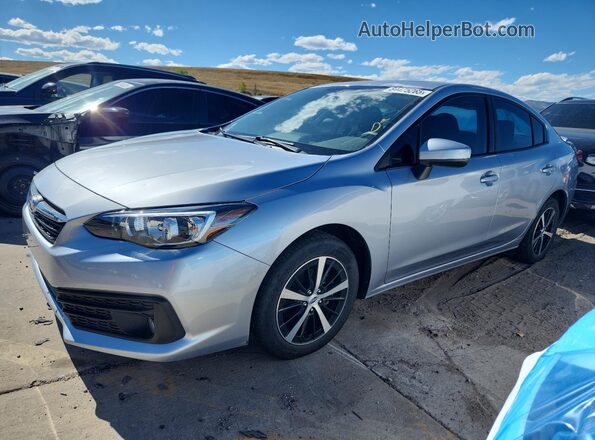 4S3GKAD66N3601819 2022 SUBARU IMPREZA Серебряный Передняя левая четверть