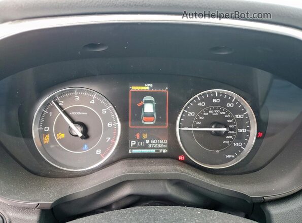 4S3GKAU68M3605322 2021 SUBARU IMPREZA Blue Vista del cuadro de instrumentos