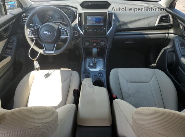 4S3GTAD62M3703100 2021 SUBARU IMPREZA Белый Вид панели приборов