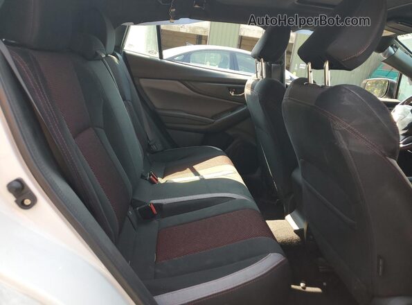 4S3GTAM63M3710380 2021 SUBARU IMPREZA Белый Вид задних сидений